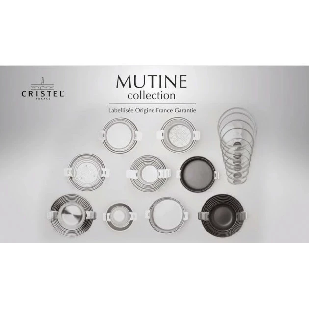 Sauteuse Mutine Ø 28 Cm Manche Amovible Inox Cristel 5 Sauteuse Mutine Ø 28 Cm Manche Amovible Inox Cristel – Image 3