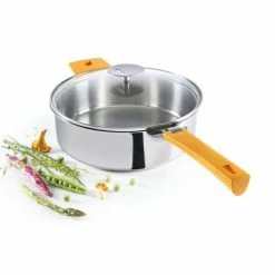Sauteuse Mutine Ø 32 Cm Manche Amovible Inox Cristel -Cookway boutique sauteuse mutine o 32 cm manche amovible inox cristel 1