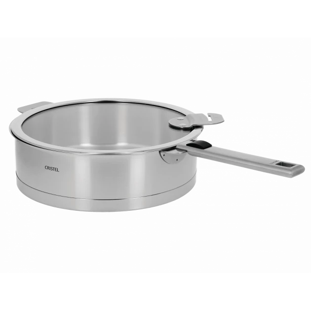 Sauteuse Ø 28 Cm Strate Amovible Inox Cristel 4 Sauteuse Ø 28 Cm Strate Amovible Inox Cristel – Image 2