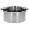 Série De 4 Casseroles Strate Amovible Inox Cristel -Cookway boutique serie de 4 casseroles strate amovible inox cristel