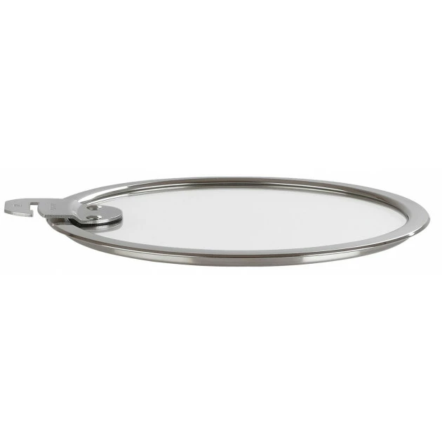 Série De Couvercles Plats En Verre Trempé 14 à 20 Cm Strate Amovible Cristel 4 Série De Couvercles Plats En Verre Trempé 14 à 20 Cm Strate Amovible Cristel – Image 2
