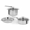 Set De 7 Pièces Mutine Manche Amovible Inox Cristel -Cookway boutique set de 7 pieces mutine manche amovible inox cristel