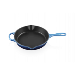 Skillet Rond Profond 26cm En Fonte Azur Le Creuset