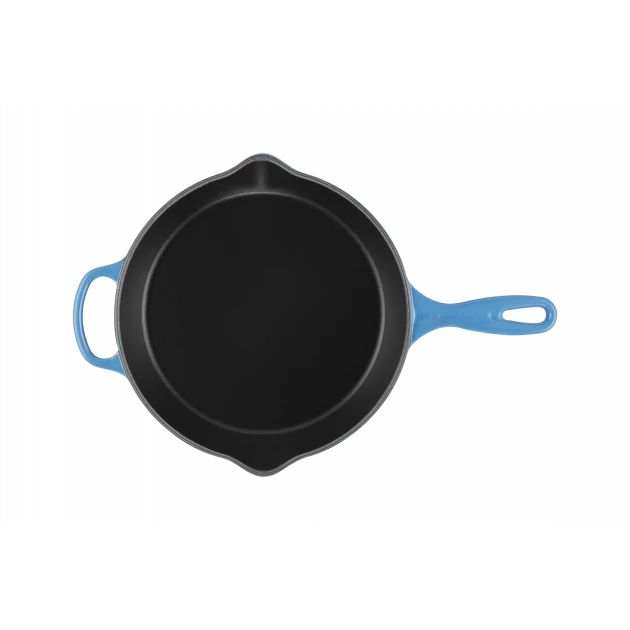 Skillet Rond Profond 26cm En Fonte Azur Le Creuset 6 Skillet Rond Profond 26cm En Fonte Azur Le Creuset – Image 4