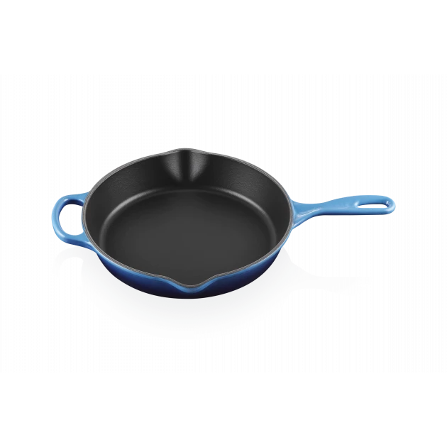 Skillet Rond Profond 26cm En Fonte Azur Le Creuset 3 Skillet Rond Profond 26cm En Fonte Azur Le Creuset