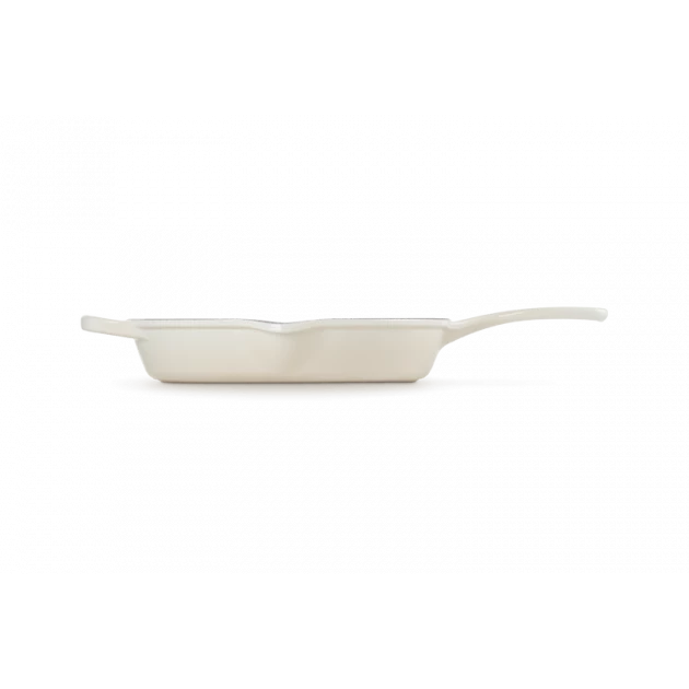 Skillet Rond Profond 26cm En Fonte Meringue Le Creuset 4 Skillet Rond Profond 26cm En Fonte Meringue Le Creuset – Image 2