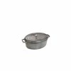 STAUB Cocotte Fonte Ovale 17 Cm Gris Graphite 1 L 2 STAUB Cocotte Fonte Ovale 17 Cm Gris Graphite 1 L -Cookway boutique staub cocotte fonte ovale 17 cm gris graphite 1 l