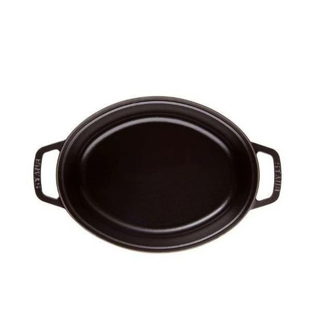 STAUB Cocotte Fonte Ovale 23 Cm Noir Mat 2,35 L 5 STAUB Cocotte Fonte Ovale 23 Cm Noir Mat 2,35 L – Image 3