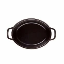 STAUB Cocotte Fonte Ovale 31 Cm Noir Mat 5,5 L 7 STAUB Cocotte Fonte Ovale 31 Cm Noir Mat 5,5 L -Cookway boutique staub cocotte fonte ovale 31 cm noir mat 55 l 2