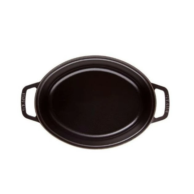 STAUB Cocotte Fonte Ovale 31 Cm Noir Mat 5,5 L 5 STAUB Cocotte Fonte Ovale 31 Cm Noir Mat 5,5 L – Image 3