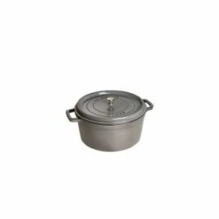 STAUB Cocotte Fonte Ronde 12 Cm Gris Graphite 0,4 L