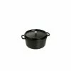 STAUB Cocotte Fonte Ronde 12 Cm Noir Mat 0,4 L