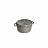 STAUB Cocotte Fonte Ronde 14 Cm Gris Graphite 0,8 L 2 STAUB Cocotte Fonte Ronde 14 Cm Gris Graphite 0,8 L -Cookway boutique staub cocotte fonte ronde 14 cm gris graphite 08 l