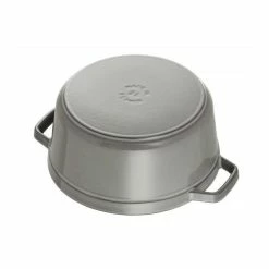 STAUB Cocotte Fonte Ronde 14 Cm Gris Graphite 0,8 L 7 STAUB Cocotte Fonte Ronde 14 Cm Gris Graphite 0,8 L -Cookway boutique staub cocotte fonte ronde 14 cm gris graphite 08 l 2