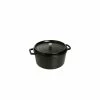 STAUB Cocotte Fonte Ronde 14 Cm Noir Mat 0,8 L -Cookway boutique staub cocotte fonte ronde 14 cm noir mat 08 l
