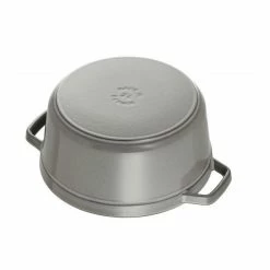 STAUB Cocotte Fonte Ronde 16 Cm Gris Graphite 1,2 L 7 STAUB Cocotte Fonte Ronde 16 Cm Gris Graphite 1,2 L -Cookway boutique staub cocotte fonte ronde 16 cm gris graphite 12 l 2