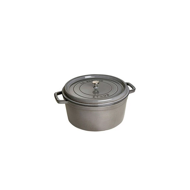 STAUB Cocotte Fonte Ronde 16 Cm Gris Graphite 1,2 L 3 STAUB Cocotte Fonte Ronde 16 Cm Gris Graphite 1,2 L