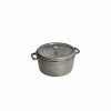 STAUB Cocotte Fonte Ronde 18 Cm Gris Graphite 1,7 L 1 STAUB Cocotte Fonte Ronde 18 Cm Gris Graphite 1,7 L -Cookway boutique staub cocotte fonte ronde 18 cm gris graphite 17 l