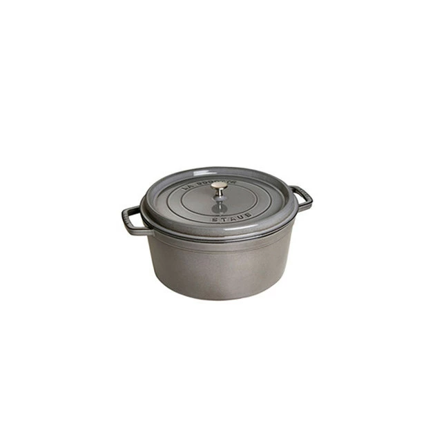 STAUB Cocotte Fonte Ronde 18 Cm Gris Graphite 1,7 L 3 STAUB Cocotte Fonte Ronde 18 Cm Gris Graphite 1,7 L