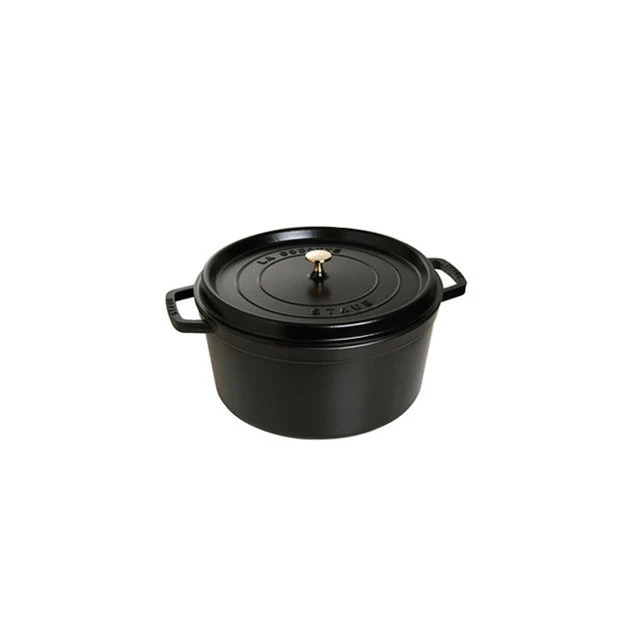 STAUB Cocotte Fonte Ronde 20 Cm Noir Mat 2,2 L 3 STAUB Cocotte Fonte Ronde 20 Cm Noir Mat 2,2 L
