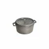 STAUB Cocotte Fonte Ronde 22 Cm Gris Graphite 2,6 L 2 STAUB Cocotte Fonte Ronde 22 Cm Gris Graphite 2,6 L -Cookway boutique staub cocotte fonte ronde 22 cm gris graphite 26 l