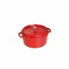STAUB Cocotte Fonte Ronde 22 Cm Rouge Cerise 2,6 L 2 STAUB Cocotte Fonte Ronde 22 Cm Rouge Cerise 2,6 L -Cookway boutique staub cocotte fonte ronde 22 cm rouge cerise 26 l