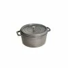 STAUB Cocotte Fonte Ronde 24 Cm Gris Graphite 3,8 L 2 STAUB Cocotte Fonte Ronde 24 Cm Gris Graphite 3,8 L -Cookway boutique staub cocotte fonte ronde 24 cm gris graphite 38 l