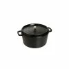 STAUB Cocotte Fonte Ronde 24 Cm Noir Mat 3,8 L -Cookway boutique staub cocotte fonte ronde 24 cm noir mat 38 l