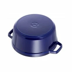 STAUB Cocotte Fonte Ronde 26 Cm Bleu Intense Majolique 5,2 L 9 STAUB Cocotte Fonte Ronde 26 Cm Bleu Intense Majolique 5,2 L -Cookway boutique staub cocotte fonte ronde 26 cm bleu intense majolique 52 l 3