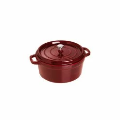 STAUB Cocotte Fonte Ronde 26 Cm Grenadine Majolique 5,2 L