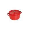 STAUB Cocotte Fonte Ronde 26 Cm Rouge Cerise 5,2 L 1 STAUB Cocotte Fonte Ronde 26 Cm Rouge Cerise 5,2 L -Cookway boutique staub cocotte fonte ronde 26 cm rouge cerise 52 l