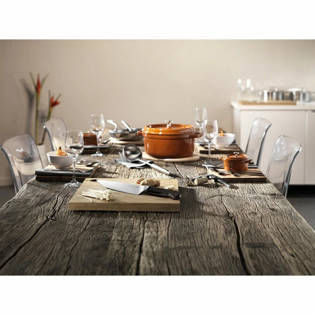 STAUB Cocotte Fonte Ronde 28 Cm Cannelle Majolique 6,7 L 4 STAUB Cocotte Fonte Ronde 28 Cm Cannelle Majolique 6,7 L – Image 2