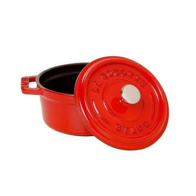 STAUB Cocotte Fonte Ronde 28 Cm Rouge Cerise 6,7 L 4 STAUB Cocotte Fonte Ronde 28 Cm Rouge Cerise 6,7 L – Image 2