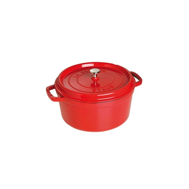 STAUB Cocotte Fonte Ronde 28 Cm Rouge Cerise 6,7 L 3 STAUB Cocotte Fonte Ronde 28 Cm Rouge Cerise 6,7 L