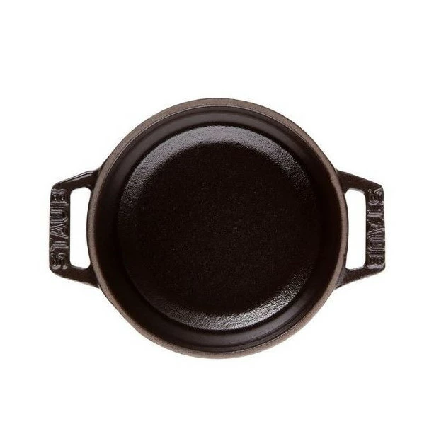 STAUB Cocotte Fonte Ronde 30 Cm Noir Mat 8,35 L 4 STAUB Cocotte Fonte Ronde 30 Cm Noir Mat 8,35 L â Image 2