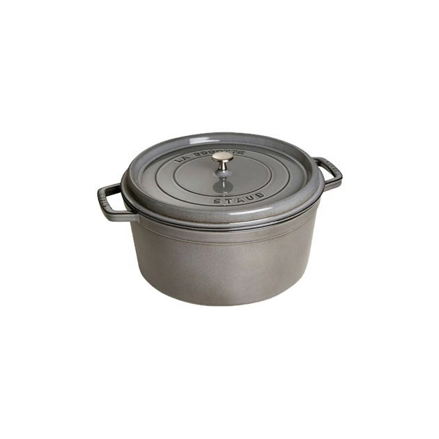 STAUB Cocotte Fonte Ronde 34 Cm Gris Graphite 12,6 L 3 STAUB Cocotte Fonte Ronde 34 Cm Gris Graphite 12,6 L