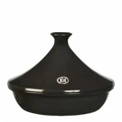 Plat à Tajine En Céramique Ø 27 Cm Fusain Emile Henry