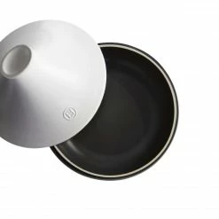 Plat à Tajine En Céramique 27,5 Cm Blanc Ardoise Delight Emile Henry -Cookway boutique tajine en ceramique 275 cm blanc ardoise delight emile henry 2