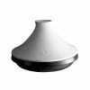 Plat à Tajine En Céramique 33,5 Cm Blanc Ardoise Delight Emile Henry 2 Plat à Tajine En Céramique 33,5 Cm Blanc Ardoise Delight Emile Henry -Cookway boutique tajine en ceramique 335 cm blanche ardoise emile henry