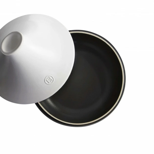 Plat à Tajine En Céramique 33,5 Cm Blanc Ardoise Delight Emile Henry 5 Plat à Tajine En Céramique 33,5 Cm Blanc Ardoise Delight Emile Henry – Image 3
