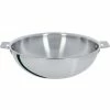 Wok Casteline Ø 20 Cm Manche Amovible Inox Cristel