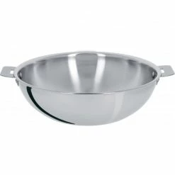 Wok Casteline Ø 24 Cm Manche Amovible Inox Cristel