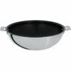 Wok Casteline Ø 28 Cm Manche Amovible Anti-Adhésif Inox Cristel