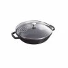 Wok En Fonte 30 Cm Noir Staub 1 Wok En Fonte 30 Cm Noir Staub -Cookway boutique wok en fonte 30 cm noir staub