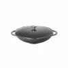 Wok En Fonte 37 Cm Caviar Chasseur -Cookway boutique wok en fonte 37 cm caviar chasseur