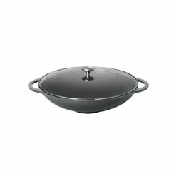 Wok En Fonte 37 Cm Caviar Chasseur
