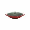 Wok En Fonte 37 Cm Rubis Chasseur