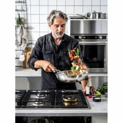 Wok Inox 28cm KitchenAid 10 Wok Inox 28cm KitchenAid -Cookway boutique wok inox 28cm kitchenaid 1