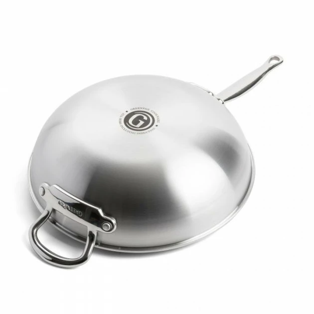 Wok Inox Ø 30 Cm PREMIERE GreenPan 6 Wok Inox Ø 30 Cm PREMIERE GreenPan – Image 4